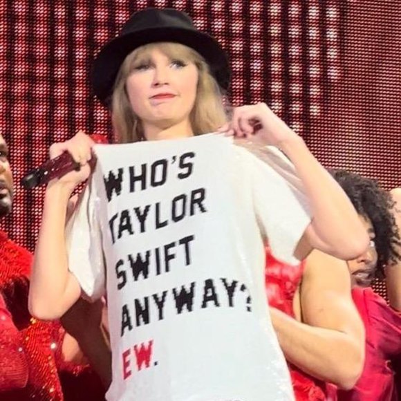 Whos Taylor Swift Anyway EW Original Tshirt - Picture 2 of 3